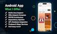 create scalable android app, convert website to mobile app