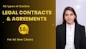 draft professional legal contracts and agreements