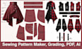 be your sewing pattern maker, tech packs and apparel grading for any garments