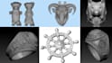 do high quality 3d manufacturable jewelry cad models