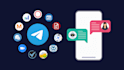 create customer telegram bot, autp posting, auto forwarding, group manager bot