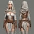 draw fantasy style game character art