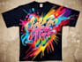 do airbrush graffiti design t shirts and logo