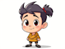 create cartoon illustration character or avatar
