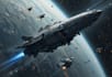 do a sci fi spaceship art