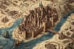 create fantasy world map design rpg custom map illustration