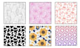 design unique seamless patterns for textile, fabric, and home decor