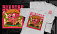 draw custom creepy funny cartoon illustration for streetwear