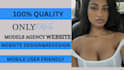 design onlyfans agency website, onlyfans modeling website, agency website