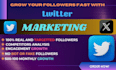 organic x account growth and management with real engagement