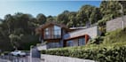 design 2d site plan,landscape small house,architectural villa render,cgi revit