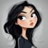 draw a group caricature with custom background