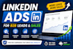create high converting linkedin ads campaign for b2b leads