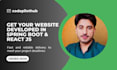 build full stack web apps with java spring boot and reactjs