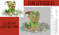 embroidery digitizing logo and digitize image for embroidery