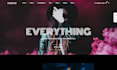 design music ecommerce website to sell beats, stream songs and promote artists