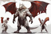 draw fantasy, mythology, aliens, monster illustration