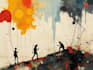 create magical abstract art, psychedelic, surrealism, cubism