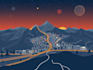 do modern vector maps, events, or city maps