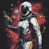 do a sci fi character illustration or sci fi character