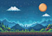 make your pixel art and landscape backgrounds art