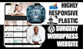 build plastic surgery website medical websit doctor dentist spa website with seo