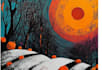 paint digital professional abstract art by hand