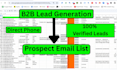 do b2b lead generation and collect business leads from linkedin