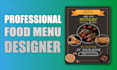design attractive restaurant flyer and food menu