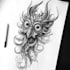 create tattoo art with ai and procreate