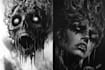 draw simple black and white illustration