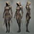dnd style character art and game character art