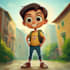 make a cartoon character design