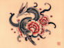 make a traditional japanese irezumi tattoo
