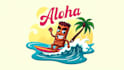design an awesome aloha tiki mascot logo with express delivery