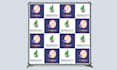 create step and repeat or backdrop banners from your logo