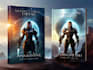 create professional fantasy book cover and sci fi book cover