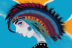 draw abstract digital illustrations and aboriginal art