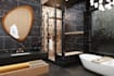 help you create a spa like vibe with clean 3d bathroom interior design