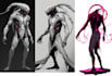 create fantasy, sci fi, character with hyperrealistic style