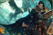 paint a character illustration in a fantasy world
