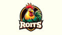 design outstanding rooster mascot logo with express delivery