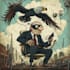 create a political cartoon art
