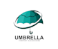design modern beautiful umbrella logo