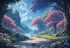 draw beautiful pixel art backgrounds and landscapes