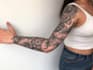 create custom tattoo design, tattoo sleeve