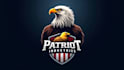 do awesome eagle head with shield mascot logo design