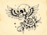 create any design in old school tattoo style