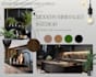 design customized modern minimalist interior moodboards