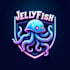 design high quality jellyfish mascot logo with creative concepts